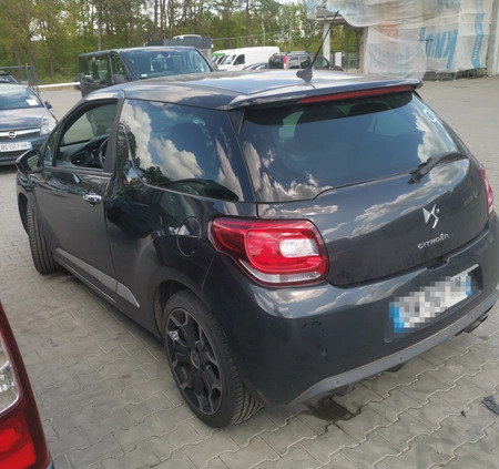 Citroen DS3 cena 9499 przebieg: 203000, rok produkcji 2010 z Kowal małe 29